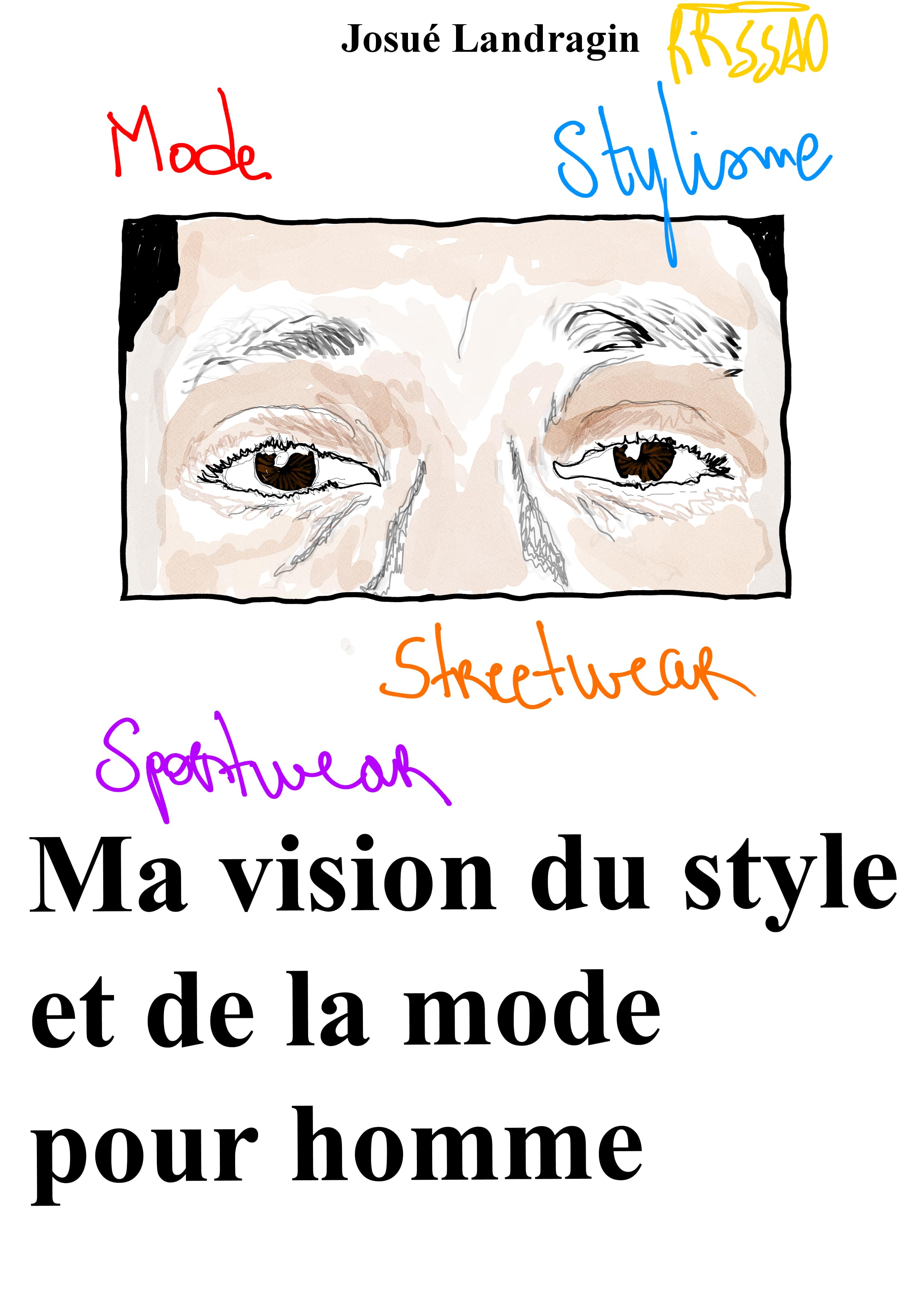 Couverture de ma vision du style et de la mode pour homme